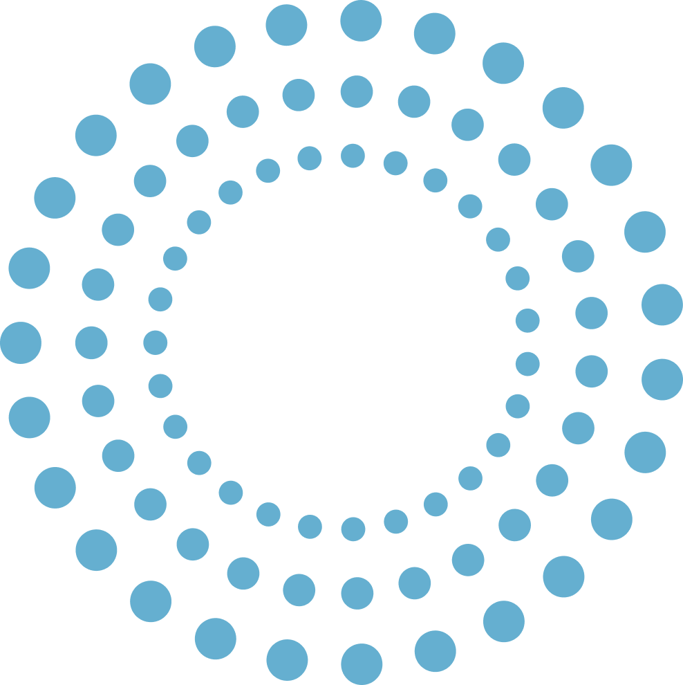 large blue burst icon