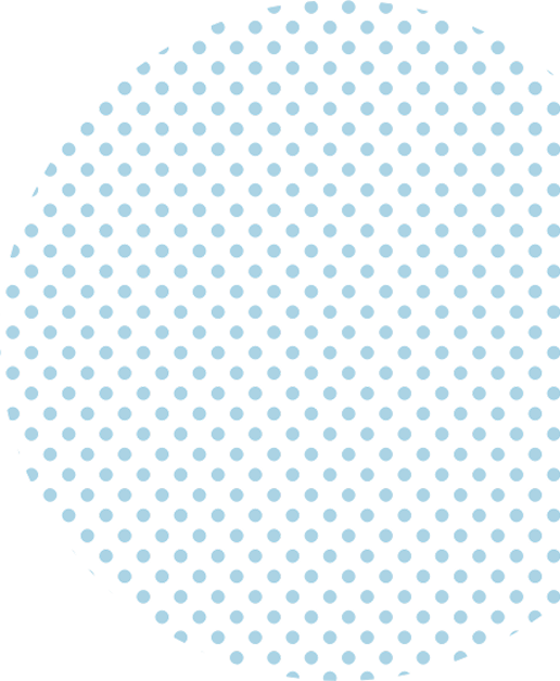 Blue dot circle one